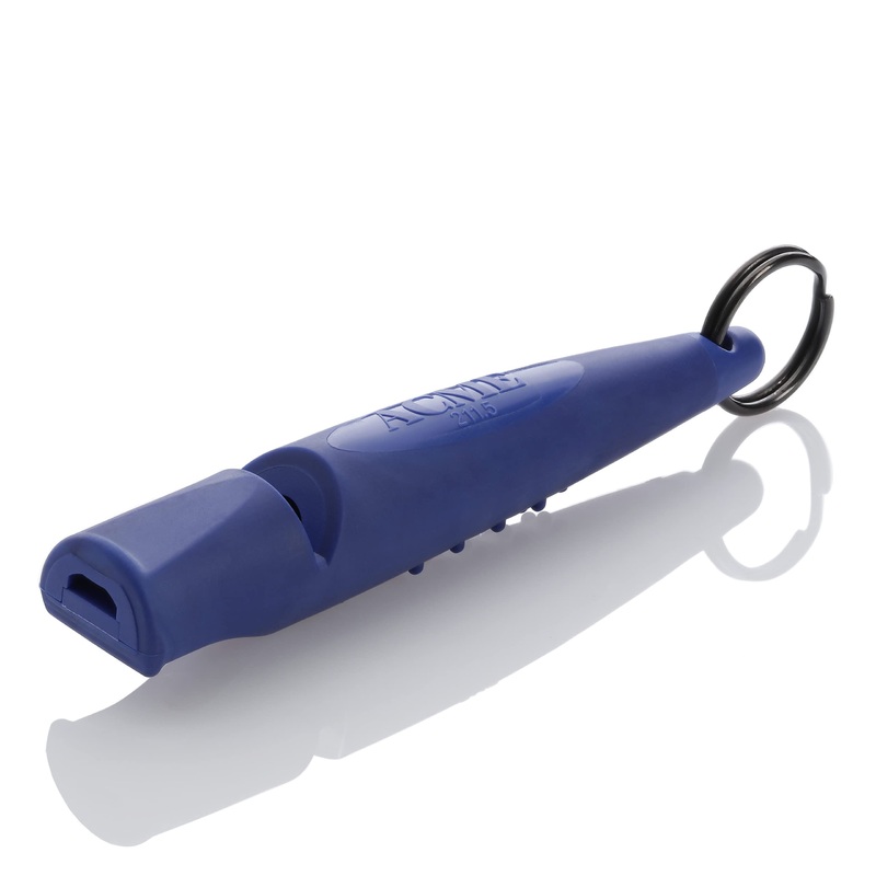 THE ACME – ALPHA Baltic Blue Dog Training Whistle 210.5 Medium High Pitch, Single Note. Bright Sound Quality with New Comfort Grip. Weather-Proof Whistles Designed and Made in The UK.