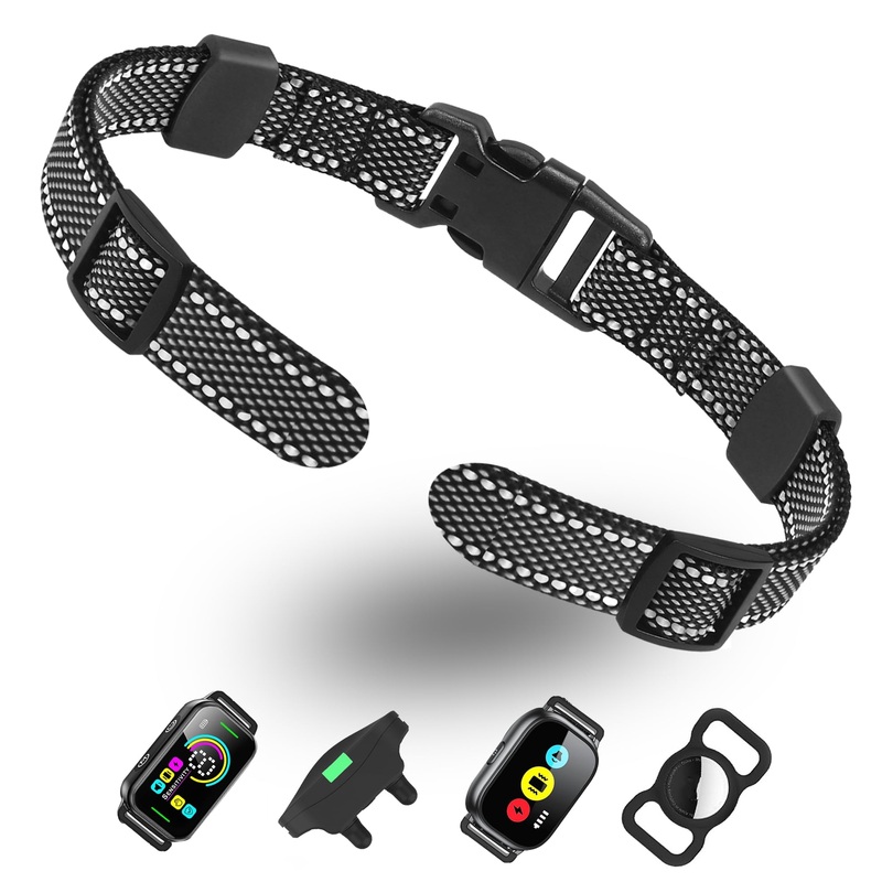 Collar Replacement Strap Compatible with Most Dog Training Collar Receivers checkered pattern