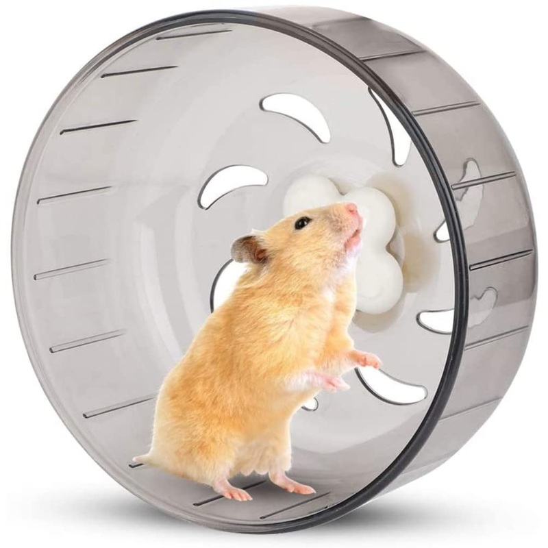 Silent Hamster Exercise Wheels Hamster Toys Hamster Wheels 5.2 inches Hamster Ball Small Pet Running Toy Ball Gerbils Mice Rat Guinea Pig Hamster Cage Accessories