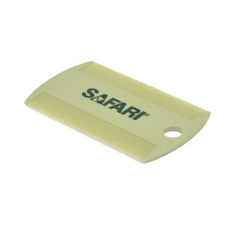 Coastal Pet Safari Double-Sided Flea Comb – Flea Prevention and Detection for Dogs with Short Hair – Dog Grooming Kit for Flea Season – One Size