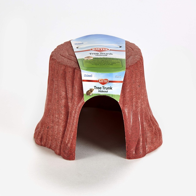 Kaytee Natural Tree Trunk Hideout, Small 5.5″L x 5.0″W x 3.8″H
