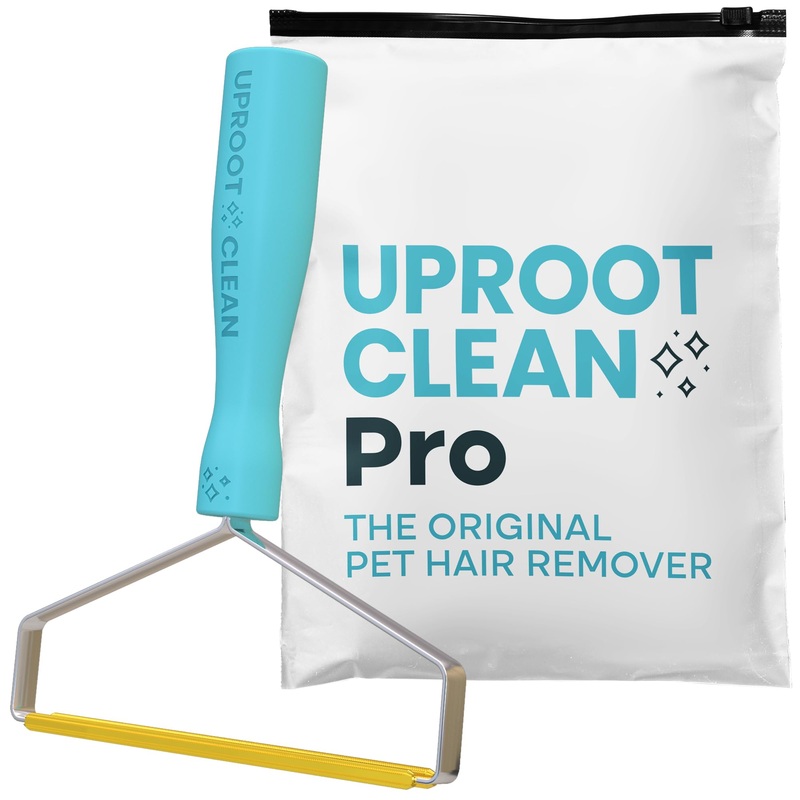 Uproot Cleaner Pro Pet Hair Remover – Special Dog Hair Remover Multi Fabric Edge and Carpet Scraper by Uproot Clean – Cat Hair Remover for Couch, Pet Towers & Rugs – Gets Every Hair!
