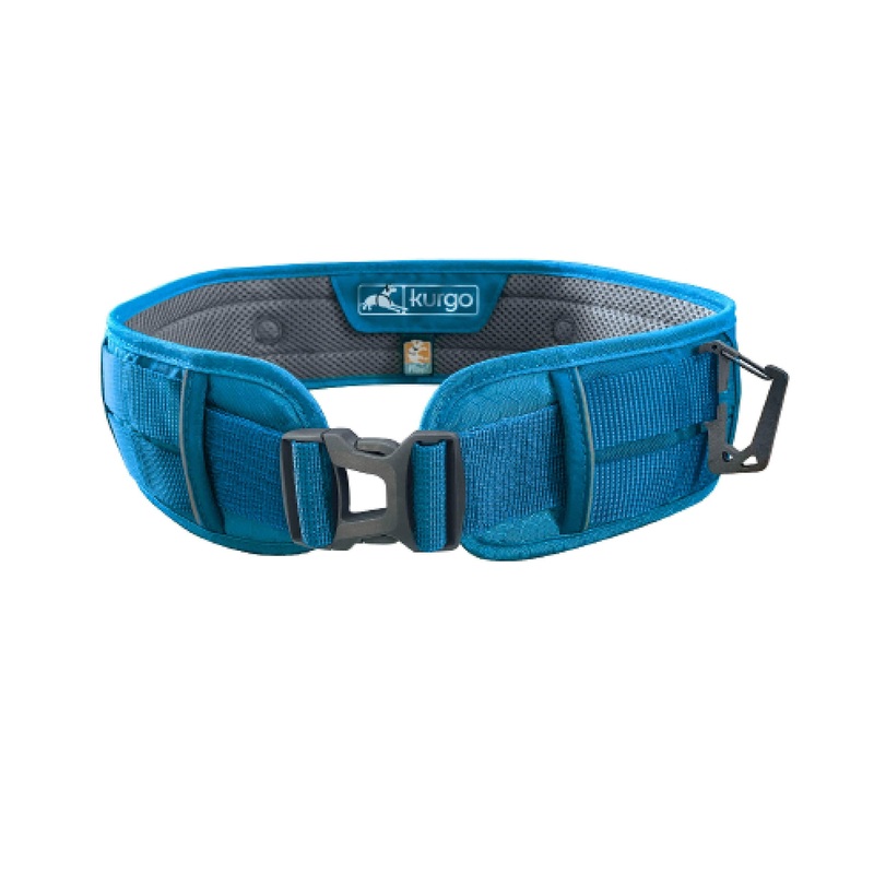 Kurgo RSG Utility Belt, Adjustable Dog Running Belt, Hands Free Running Belt for Running, Walking, Hiking Waist Belt