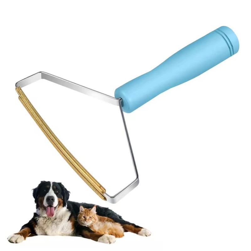 Pet Hair Removal Tool,Cleaner Pro Pet Hair Remover,Cat Hair Remover Multi Fabric Edge and Carpet Rake Scraper -Dog Hair Remover for Rugs,Couch & Pet Towers