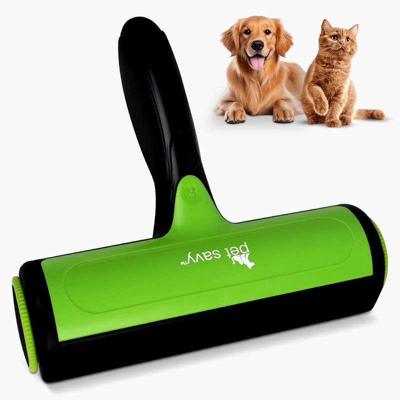 Pet Hair Roller – Compact and Lightweight Lint Roller for Pet Hair – Reusable Dog & Cat Hair Remover with Electrostatic Adsorption for Gentle and Efficient Cleaning