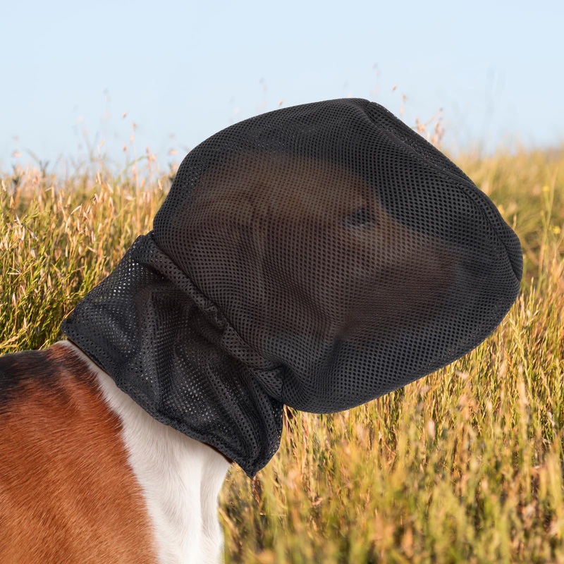 Foxtail Mask for Dogs (S), Field Net Guard Dog Foxtail Protection Hood for Dogs Prevent Foxtails Thorns Rocks Insects, Dog Face Guard for Hiking, Outdoor Adventures S