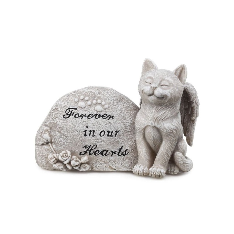 Napco Small Cat Memorial Stone