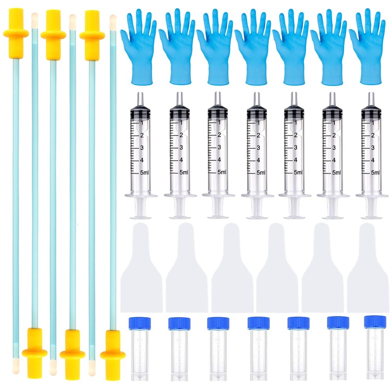 10 Set AI Artificial Insemination Dog Breeding Kit, Canine Breeding Kit, Disposable Canine Artificial Insemination, Dog Insemination Breeder Kit, Canine Breeding Supplies for Medium Breeds 11.8 inch,Medium Breeds