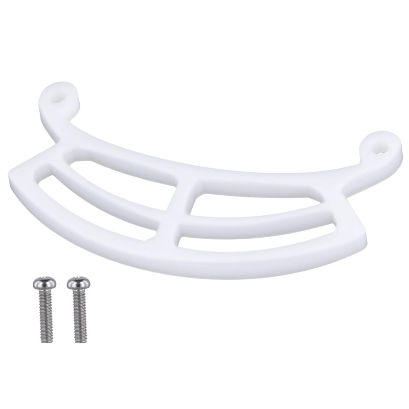 Bird Perch Extension, 5.31×1.57×0.2in Bird Feeder Perch Extender with Screws Bird Feeder Accessories Compatible with Bird Buddy Bird Feeder (White)