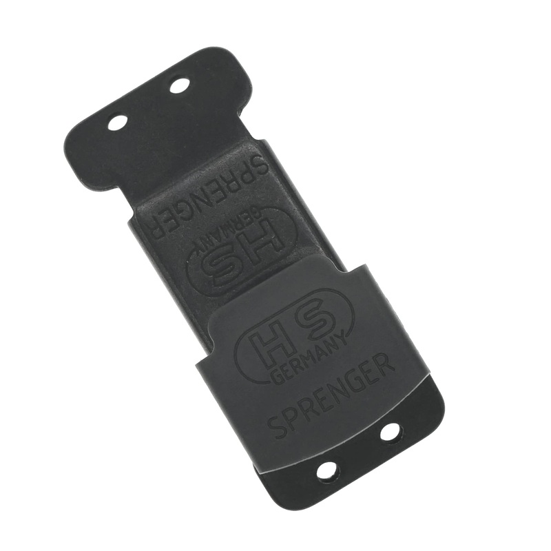 Herm Sprenger Black Stainless Steel ClicLock Buckle Quick Release Fastener for Dog Training Prong Collar for Small Medium Large Dogs Made in Germany (2.25mm) 2.25mm