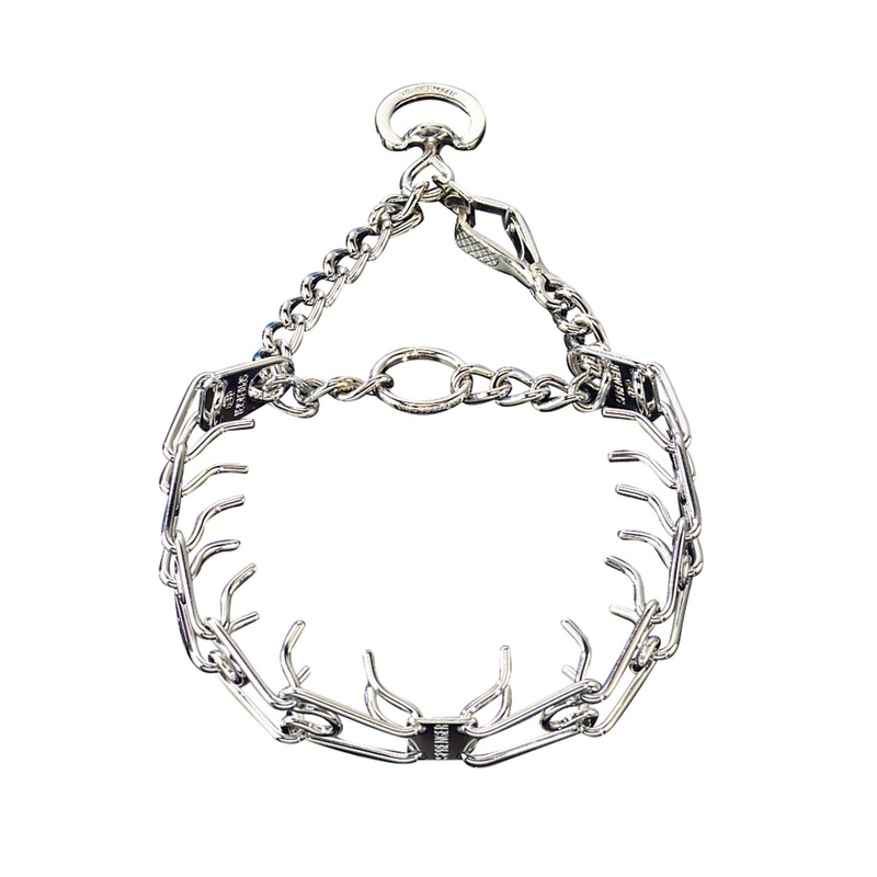 Herm Sprenger Pet Supply Imports Chrome Plated Training Collar with Quick Release Snap for Dogs, Medium, 3.0mm, 21-Inch 22in (55cm) x 3mm
