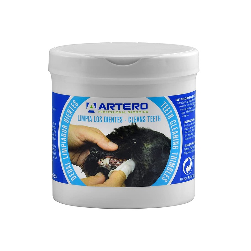ARTERO Disposable Teeth Cleaning Wipes for Dogs and Cats – 50 Wipes