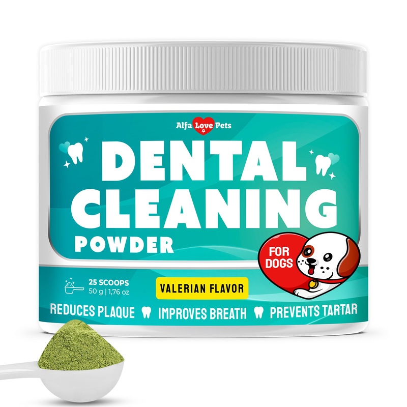Dog Dental Powder  Plaque Off Powder Dog  50 G Valerian