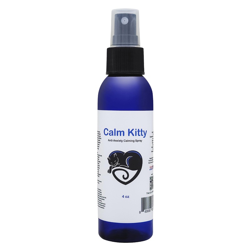 The Cat’s MeWow Calm Kitty Calming Spray – Natural Stress Relief & Anxiety Relief for Cats – Drug-Free Calming Solution