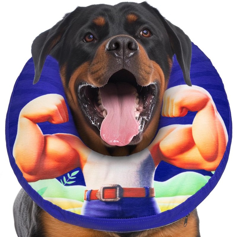 XL Large Dog Cone Collar for Dogs and Cats Inflatable Dog Donut Collar for After Surgery Recovery Soft Dog Cone for Small Medium Large Dogs Does not Impede Vision XL
