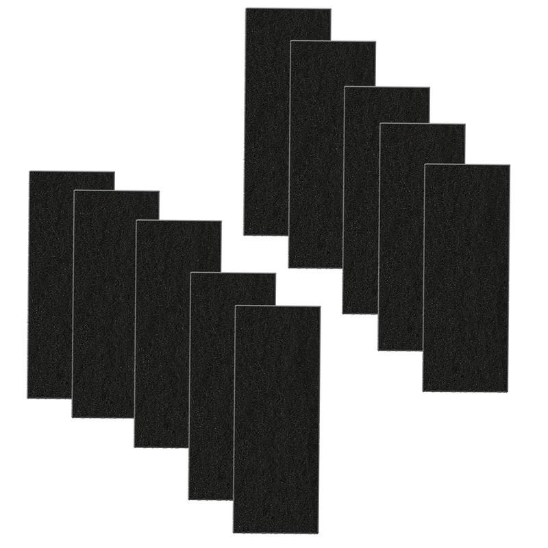 10 Pack Activated Charcoal Filters for Nature’s Miracle Cat Litter Box Replacment Charcoal Filter Mat