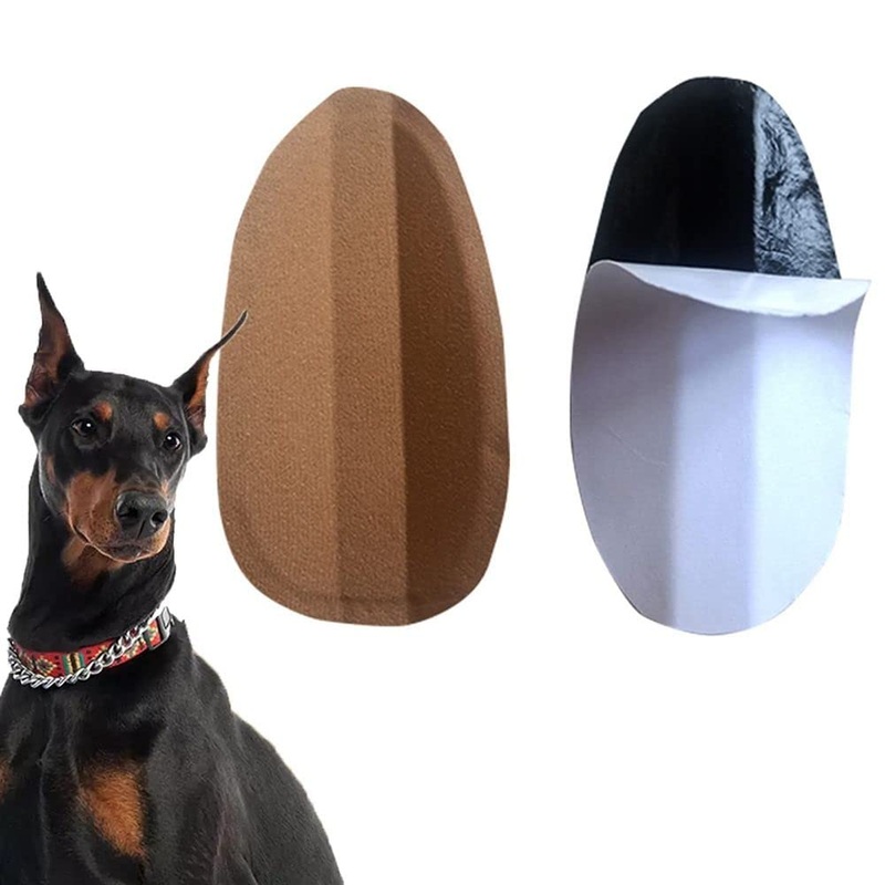 Andy’s Orchids Dog Ear Stand Up Support Tool Sticker, Dog Ear Fixed Correction Vertical Holder for Doberman Pinscher Sheltie Corgi Puppies 2.7 * 1.38 inch