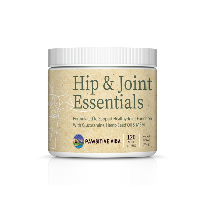 Dog Joint Supplement – Hip and Joint Relief for Dogs – Glucosamine, Hemp Seed Oil, Chondroitin, & MSM + Vitamins  120 Chews