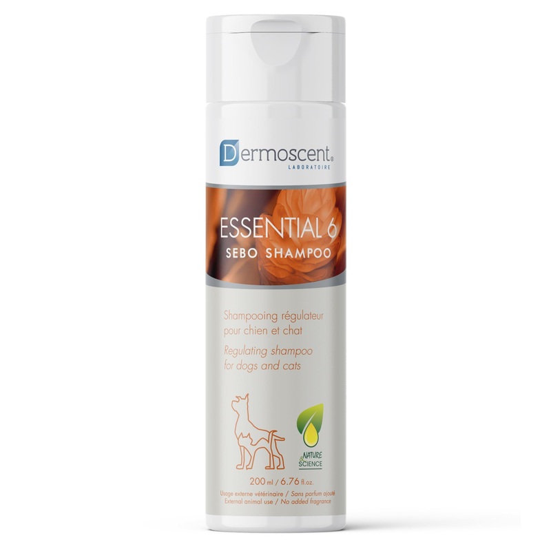 Essential 6 Sebo Shampoo for Dogs, Cats & Pets | 100% Natural, Soap-Free Formula, Reduces Odours, Controls Dandruff, and Enhances Coat Shine, Gentle on Oily Skin