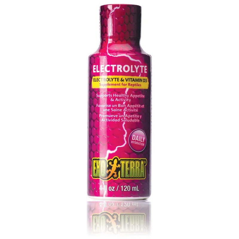 Exo Terra Exo Terra Electrolyte & Vitamin D3 Supplement, 120 ml