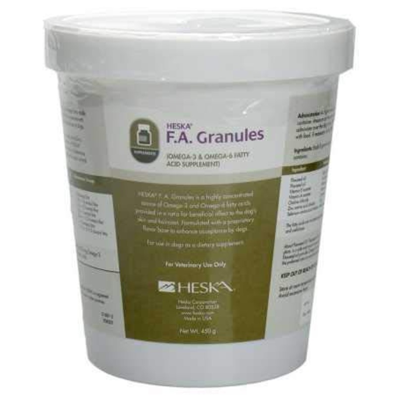 F.A. Granules by Heska. 450 grams