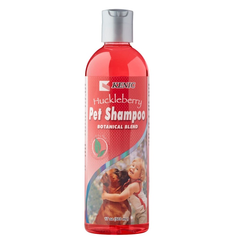 Kenic Huckleberry Deep Cleansing and Nourishing Pet Shampoo, Soap and Paraben Free, Made in USA, Liquid (K6610)