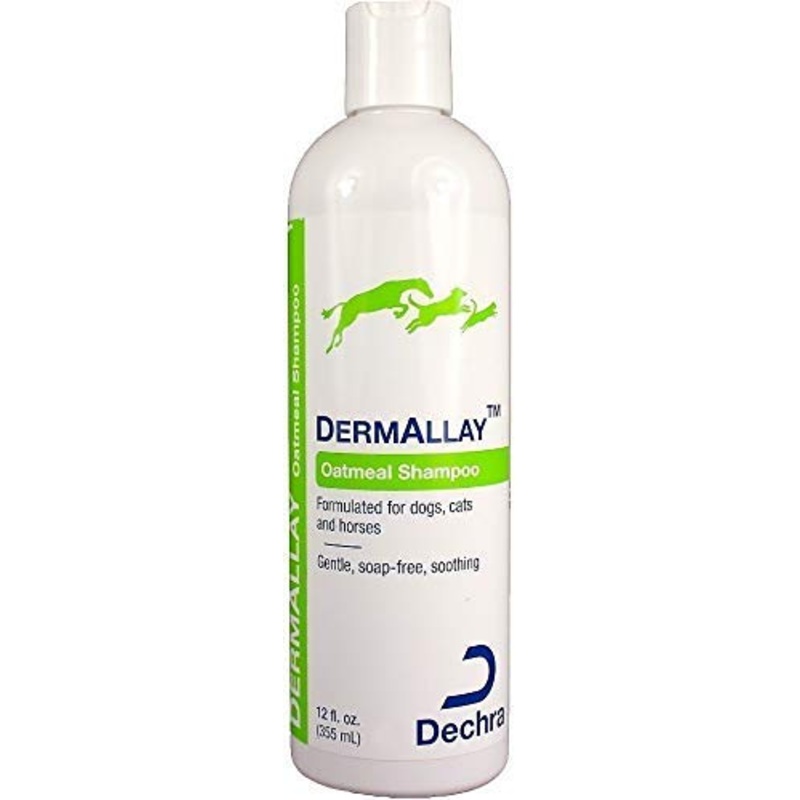 Vet DermAllay Oatmeal Shampoo Formulated for Dogs, Cats & Horses, 12-oz Bottle