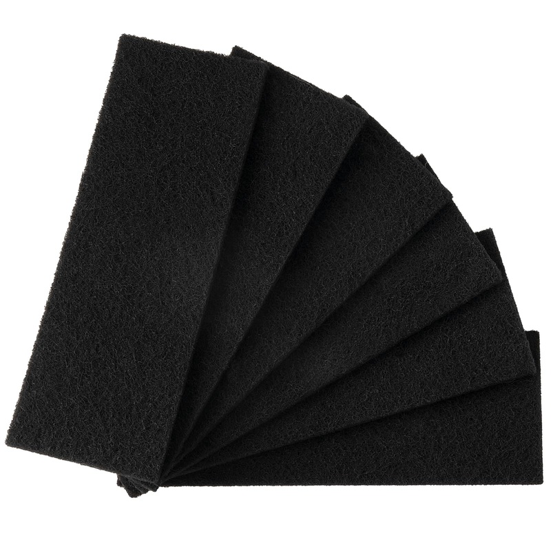 6 Pcs Carbon Filters Compatible with Litter Robot 3, Replacement Activated Carbon Filters to Absorb Unpleasant Odors from Automatic Cat Litter Box Robot 3 and Reduce Odor