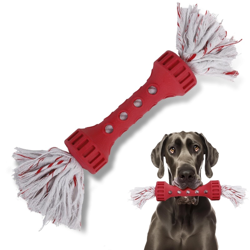 Durable Rope Toys for Aggressive Chewers, Dog Tug of War Toys for Medium/Large Dogs, Outdoor Dog Fetch Toy, Dog Teething Toys, Keep Your Powerful Chewers Busy, Dog Boredom Buster Toys