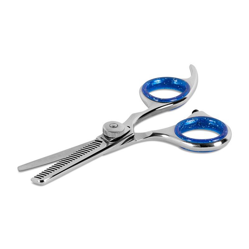 Professional 4.5-Inch Thinning Shears – Small Dog Grooming Scissors for Dogs’ Faces and Eyes – Sharp & Durable – Ideal for Tight Spaces and Detailed Grooming – Pet and Cat Grooming Supplies 4.5 Inch