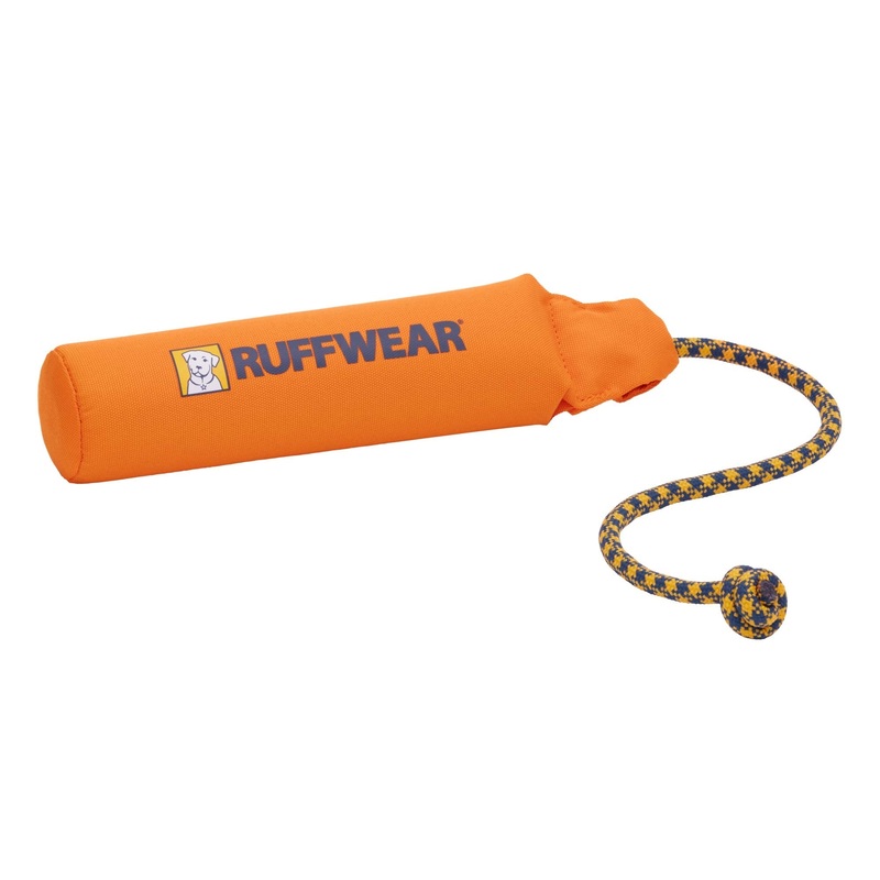 Ruffwear, Lunker Durable Floating Toy for Dogs, Campfire Orange, Medium