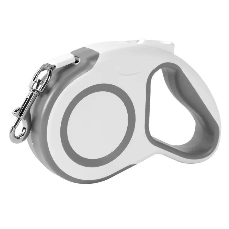Time4Pets New Retractable Dog Leash Tangle-Free | 16ft Strong Nylon Tape | One-Handed Braking System | Supports up to 30 kg / 65 lb | 180 Non-Coiling and Non-Clamping Tape