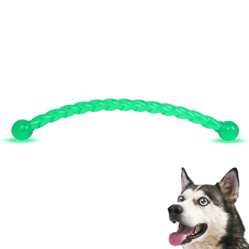 Ycozy Dog Chew Toys 19” Long for Medium/Large Dogs/Aggressive Chewers Large Breeds, Rubber Dog Rope Toys Knot Teething Toys Almost Indestructible 19”