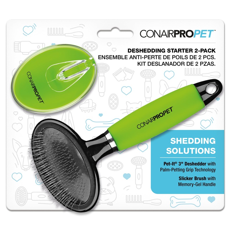 CONAIRPROPET Shedding Solutions Starter Value 2-PK