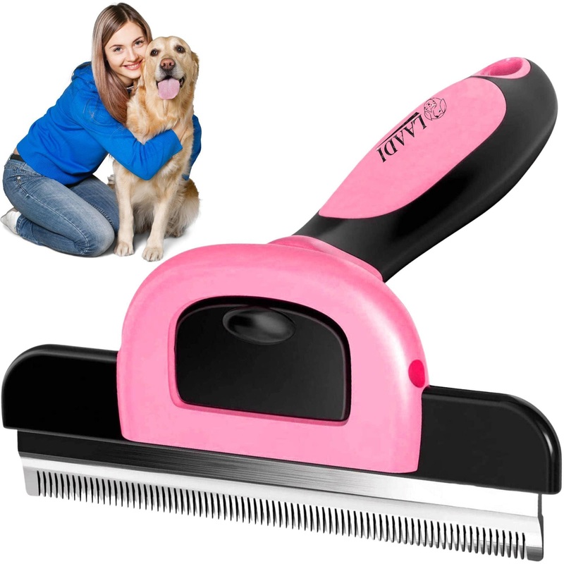 Deshedding Tool for Dogs and Cats – Reduces Shedding by Up to 95% in Less Than 10 Minutesbest Choice for Grooming and Deshedding Your Lovely Pets. Dog Brush Cat brush Horse Brush Rabbit Brush