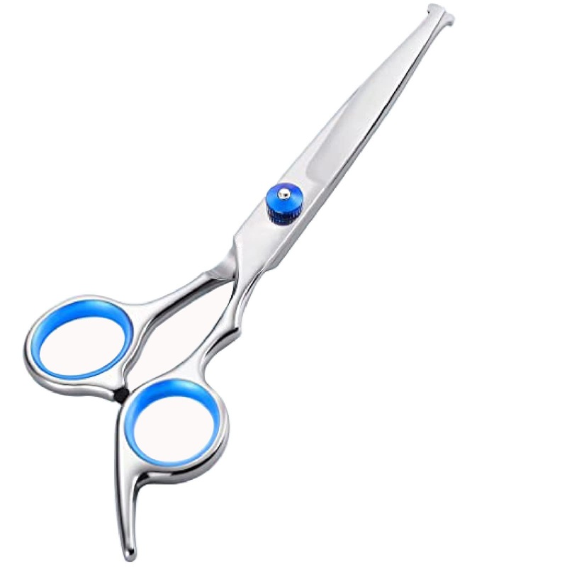 Dog Grooming Scissors,Pet Hair Scissors with Safety Round Tips Heavy Duty Titanium Stainless Steel Professional Dogs Cats Pets Grooming Shears Direct shear