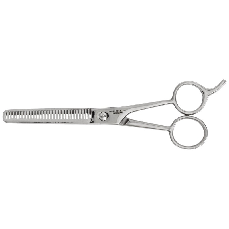 Thinning Shear, Double Blades 6.5-Inch Ice Tempered Stainless Steel Double Blades 20 by 20 Teeth 6.5-Inch