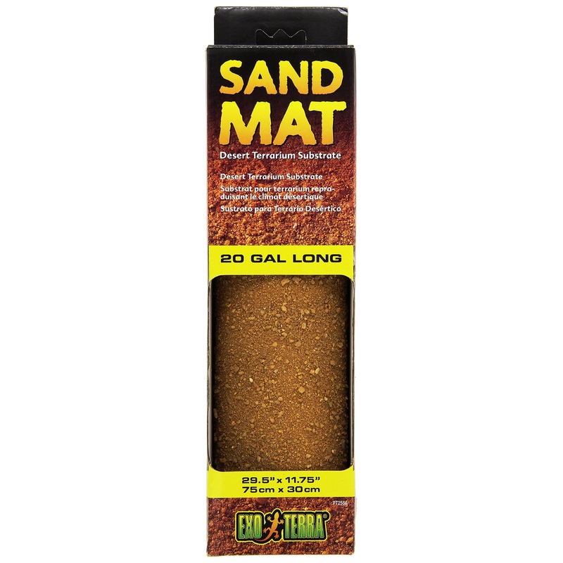 Exo Terra Sand Mat, 20-Gallon 29.5 x 11.75 Inches