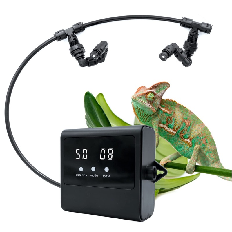 Reptile Mister Humidifier, Automatic Mister for ReptilesIndoor Plants, Upgrade MS100 Mister, Reptile Misting System