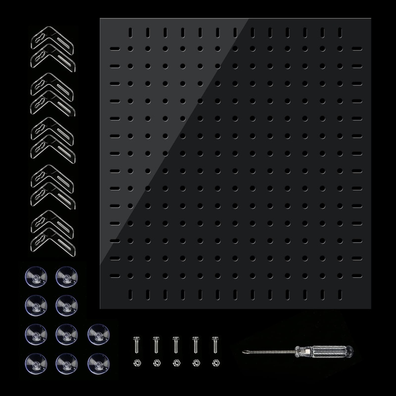 Fish Tank Divider Black 10 Gallon/20-Gal (extra high) Aquarium Divider with Suction Cups Accessories