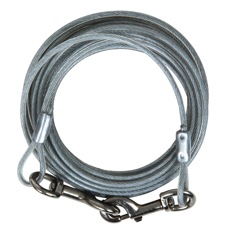 Petmate-144436 Aspen Pet Tieout Cable, 20 Feet