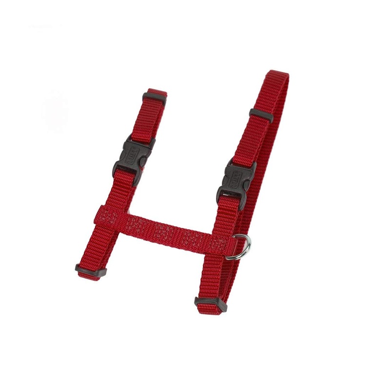 Coastal – Figure H Adjustable Cat Harness 3/8″ x 10″-18″ (Pack of 1) Red