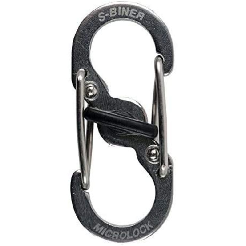Nite Ize S-Biner TagLock Stainless Steel Locking Biner for Dog Collar (4-Pack)4