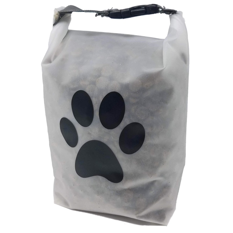 rezip 14-Cup Pet Food Storage Bag, Travel Friendly, Reusable, BPA-Free and Food Grade, Machine Washable, Easy to Clean, Roll Top and Compresses Flat when Empty