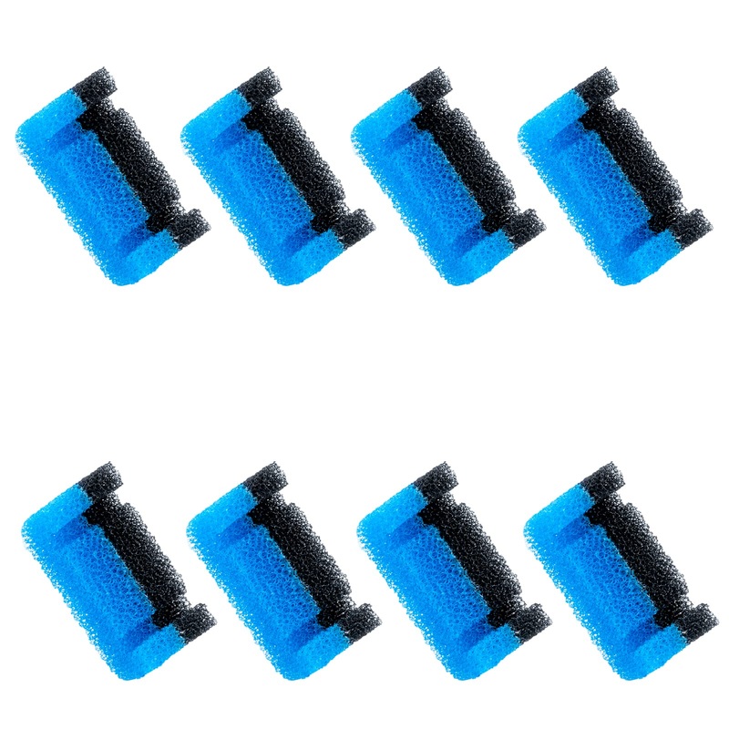 Wonder Creature Cat Fountain Filter Replacement, Upgraded Sponger Foam Filter for Round and Cubic Stainless Steel Top Cat Fountain, for Crystal and Fantasy Cat Fountain (Pack of 8) Pack of 8