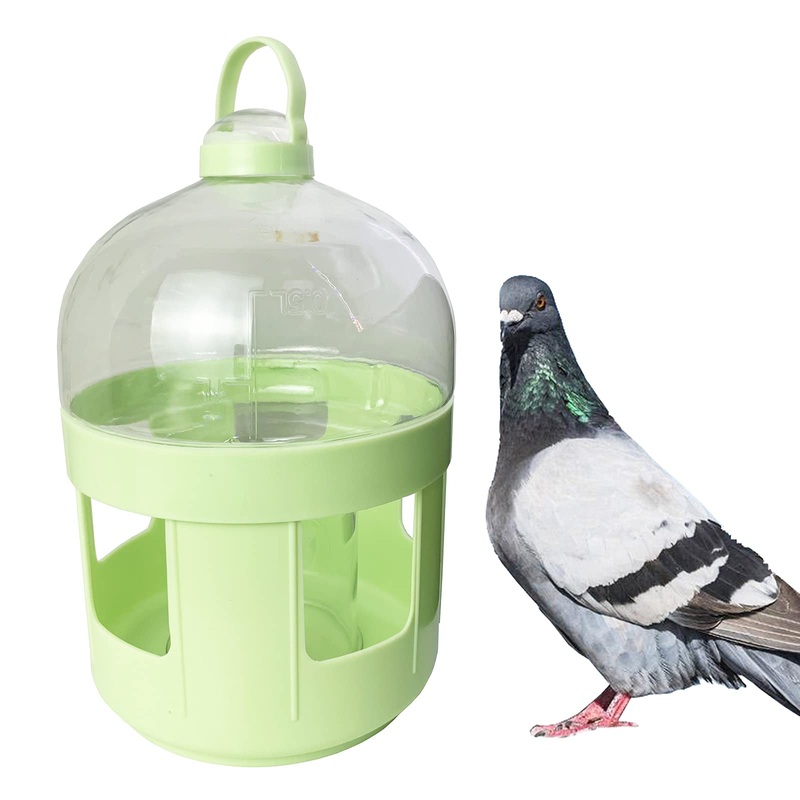 Bird Feeding Pigeons Feeder Water 2L Plastic Pet Drinker Dispenser Pot Container Birds – Automatic Feeders Water Dispenser