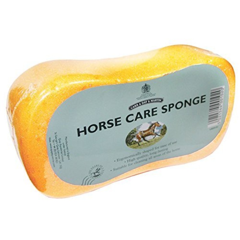 Carr Day and Martin Horse Care Sponge One Size Yellow