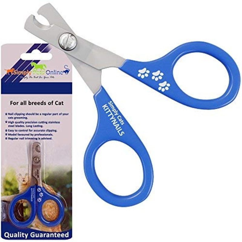 Cat Nail Clippers – Superior Sharpness – Veterinarian Designed – Professional Pet Nail Cutter for Rabbits, Guinea Pigs and Ferrets Single
