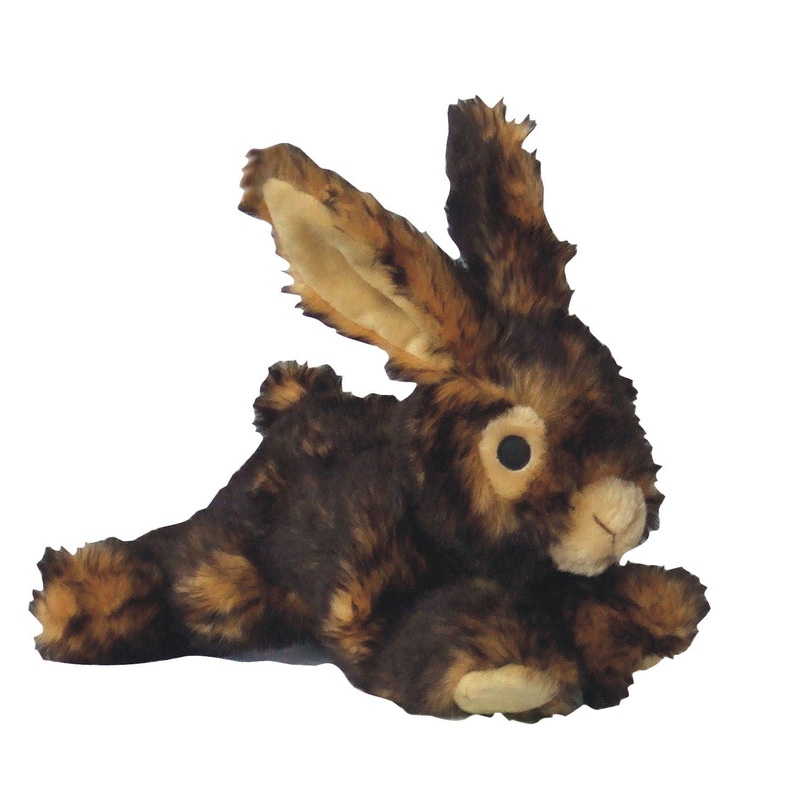 Pet Lou Colossal Rabbit 15 inch Plush Chew Toy for Dogs