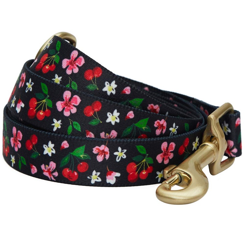 Blueberry Pet 10+ Patterns Durable Spring Scent Inspired Floral/Camo Print Dog Leashes 5′ * 3/4″ (Pack of 1) Black